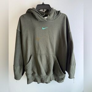 Nike Green Hoodie Size M